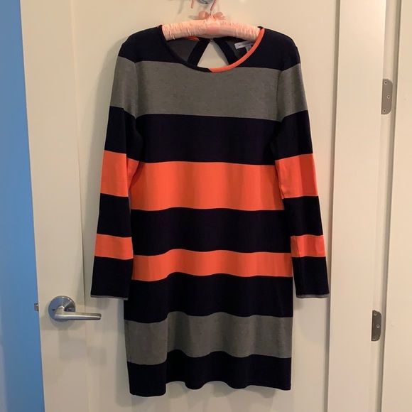 Banana Republic Striped Long Sleeve Dress - Picture 1 of 4